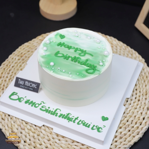 Bánh sinh nhật kiểu Hàn Quốc đơn giản