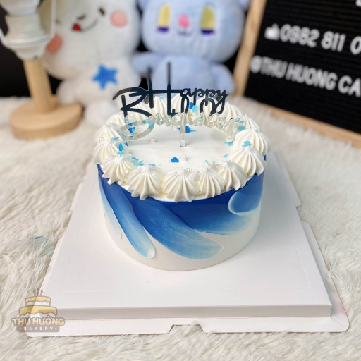 Bánh sinh nhật mini Hàn Quốc đơn giản cho nam
