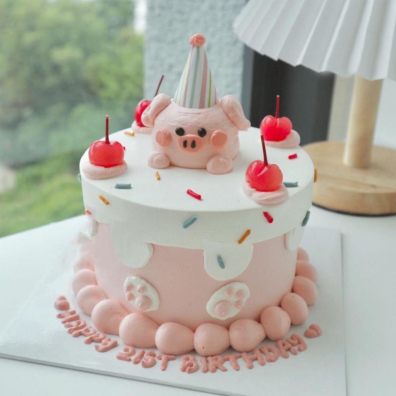 Xem nhiều mẫu bánh sinh nhật hình con lợn đáng yêu