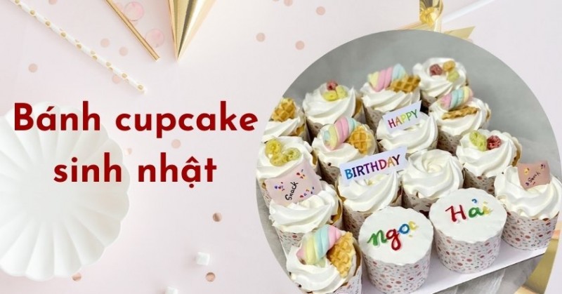 Bánh cupcake tạo hình thú cho bé - Blisbi Bakery